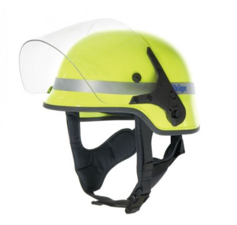 Feuerwehrhelm Dräger HPS 4500, leuchtgelb, Größe H2