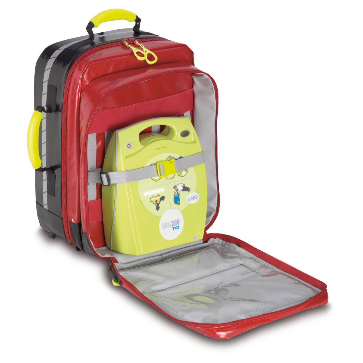PAX Notfallrucksack PAX® Feldberg AED, Design 2019, PAX-TEC, rot
