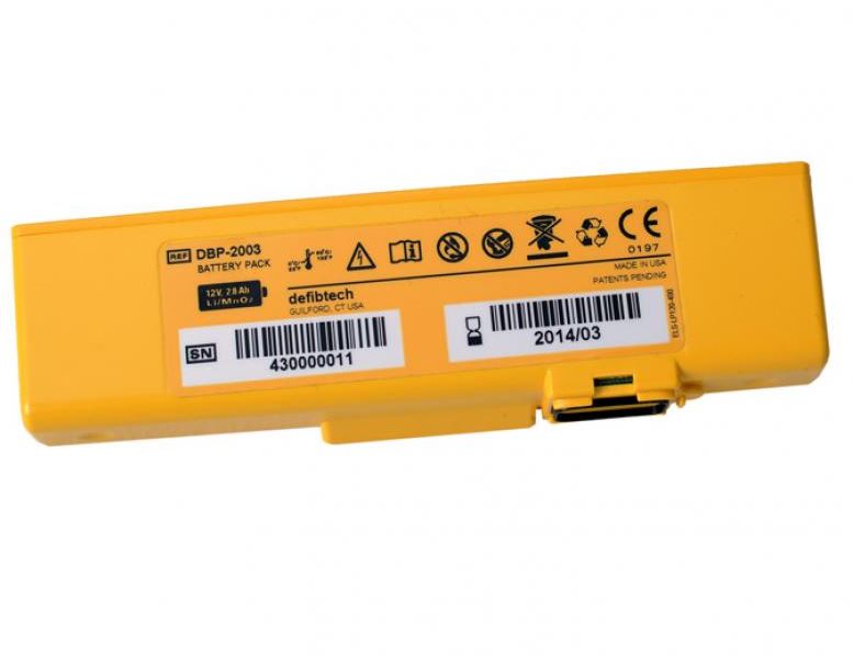 Batterie AED Defibtech Lifeline, Langzeitbatterie, 4 Jahre