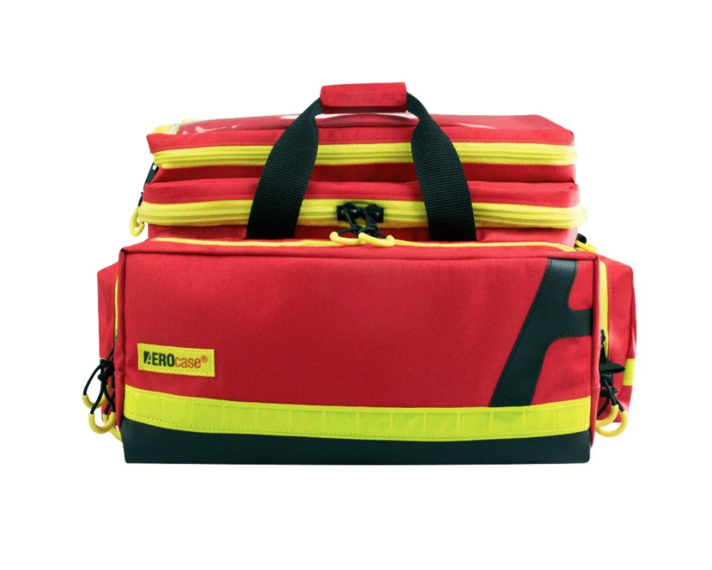 Notfall-Tragetasche AEROcase® PRO 1R BS1, Polyester, Größe L, rot