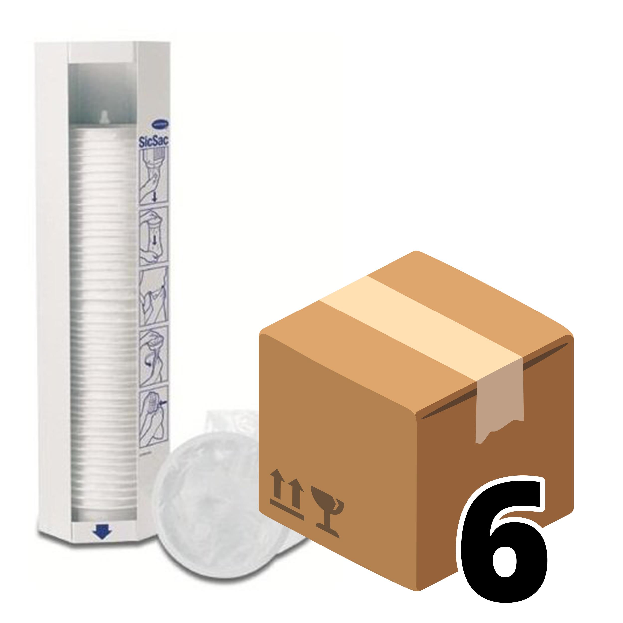 Spuckbeutel SicSac®, 50 Stück, Karton à 6 Stück