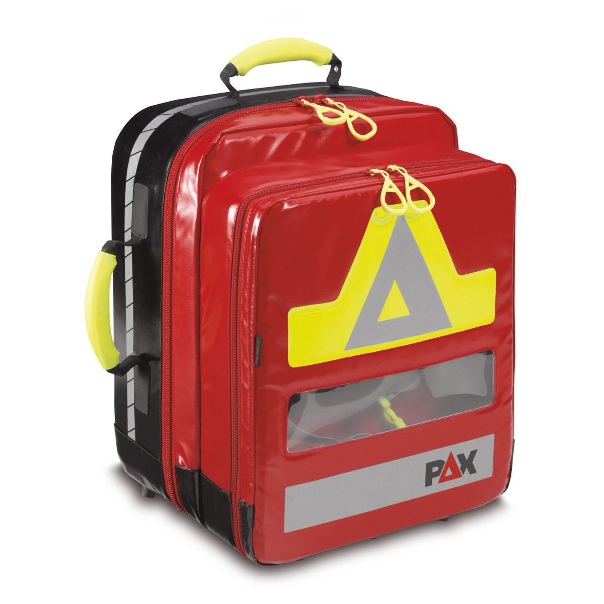 PAX Notfallrucksack PAX® Feldberg AED, Design 2019, PAX-TEC, rot