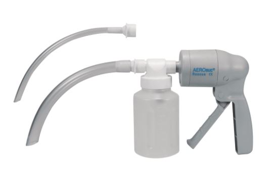 Handabsaugpumpe HUM AEROsuc®-Rescue inkl. Zubehör