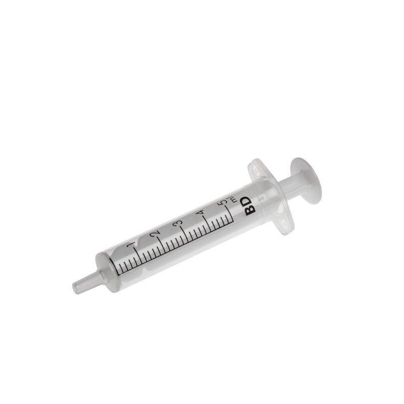 Einmalspritze BD Discardit II, 5 ml, Luer, 100 Stück