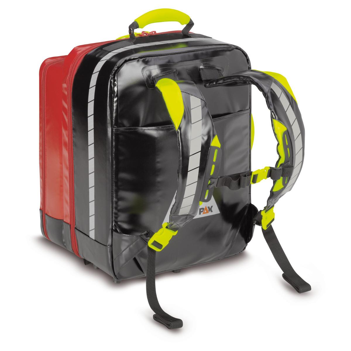 PAX Notfallrucksack PAX® Feldberg AED, Design 2019, PAX-TEC, rot