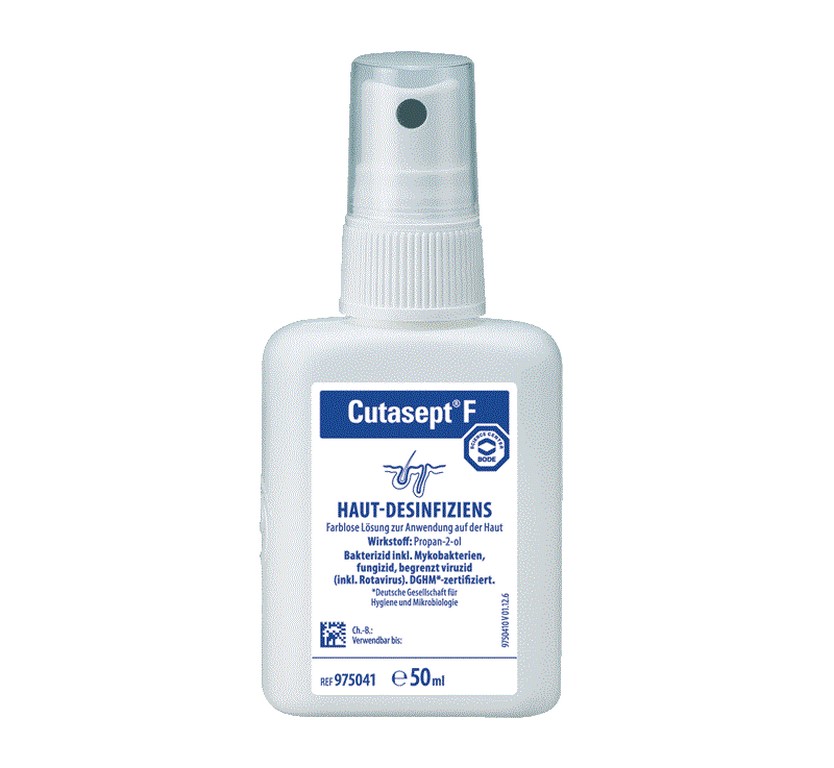 Desinfektionsmittel Haut, Cutasept® F, Hautantiseptikum, 50 ml Sprühflasche