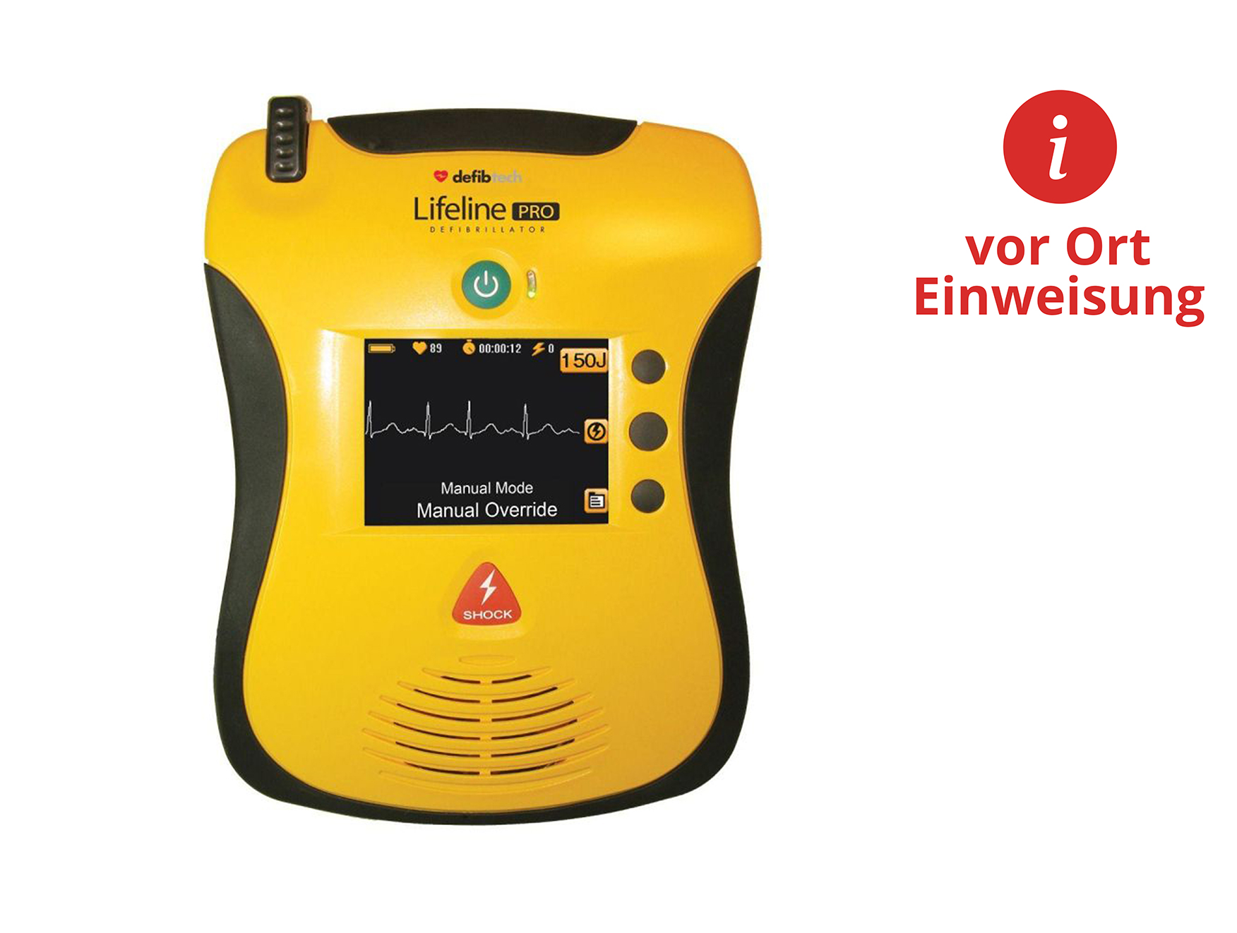Defibtech AED Defibtech Lifeline PRO, Halbautomat, vor Ort Einweisung