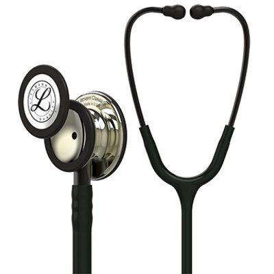 Stethoskop Littmann® Classic III, 69cm, schwarz, Rainbow-Finish Bruststück, 5870