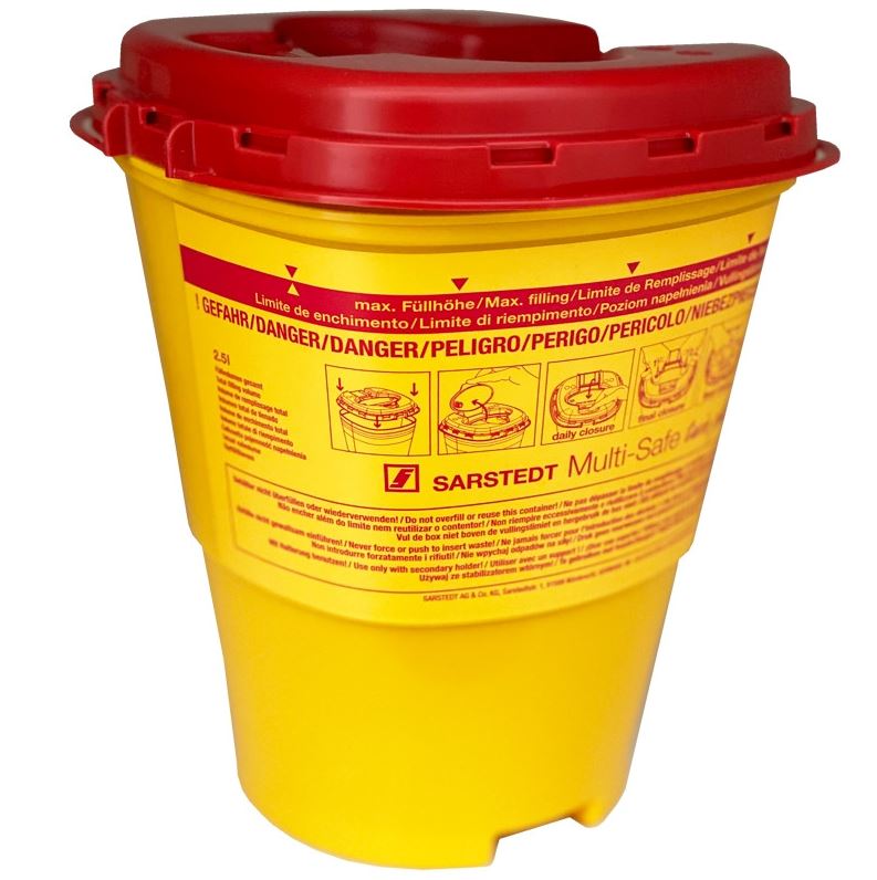Kanülensammler, Multi-Safe twin plus 2500, 2,5 l