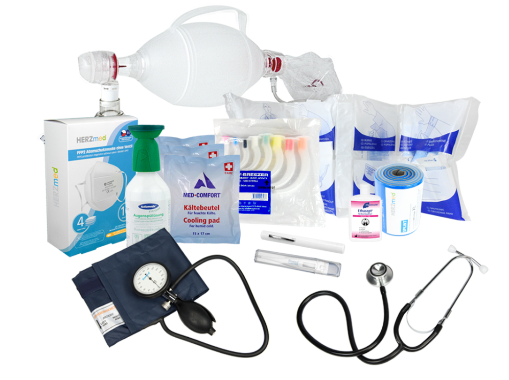 First-Responder-Füllung BEXA für Notfallrucksack
