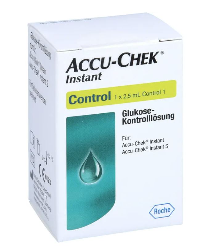 Kontrolllösung für Blutzuckermessgerät Accu-Chek® Instant, Control, 1 x 2,5 ml