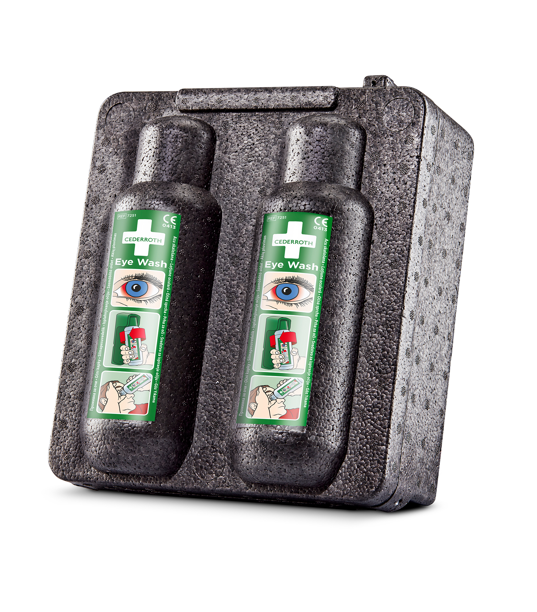 CEDERROTH Wärmeschrank für Augenspülflaschen, Heating Cabinet for Eye Wash