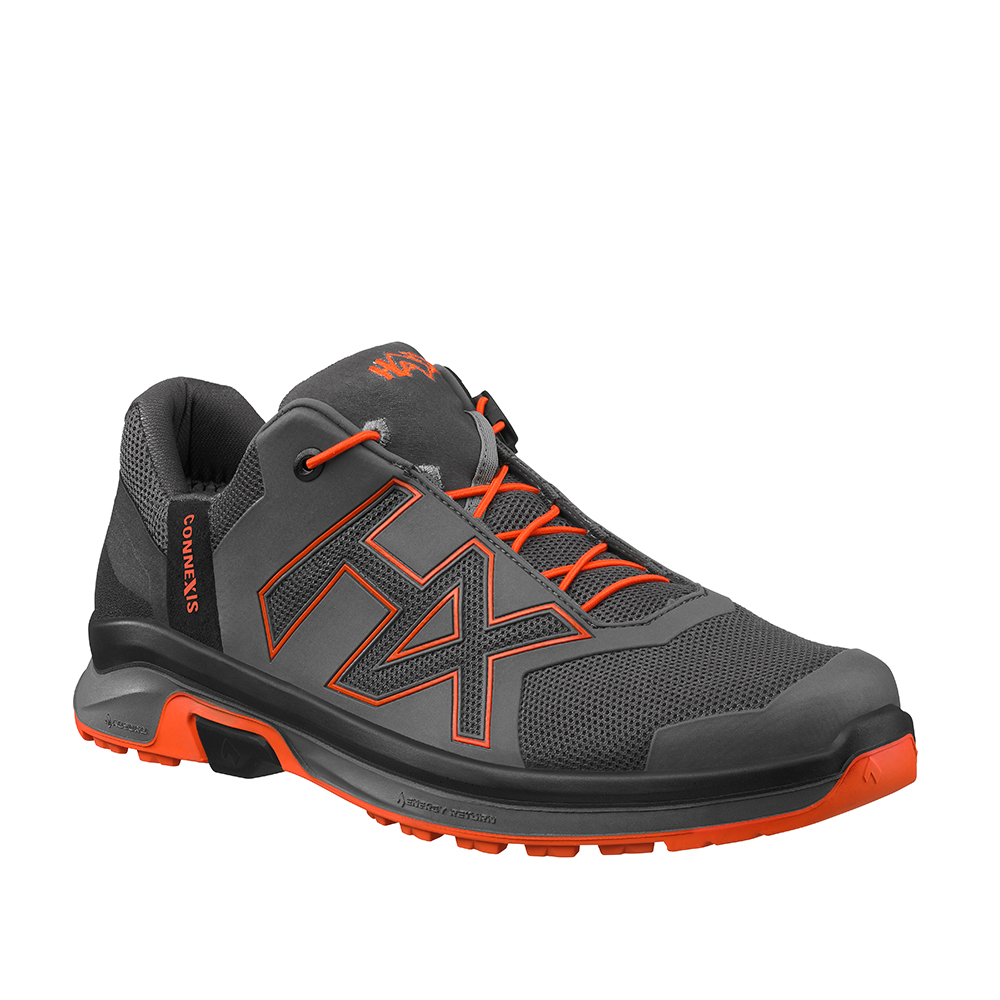 Freizeitschuhe HAIX CONNEXIS Go GTX low grey-orange
