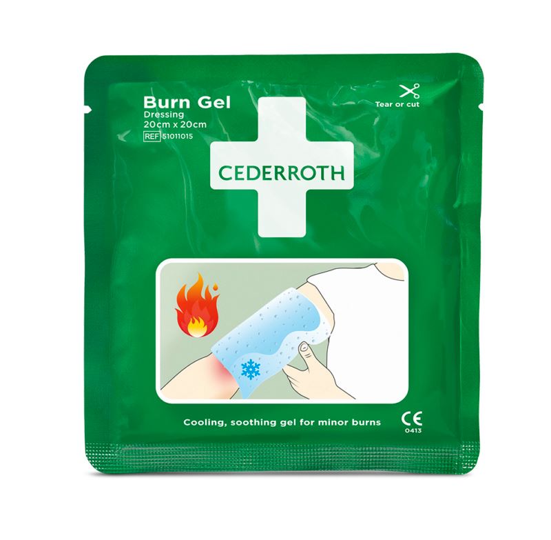 Kompresse Burn Gel, Arm, 20 x 20 cm