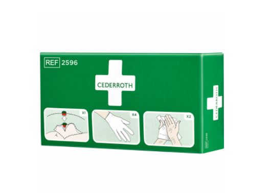 Ersthelfer-Schutz-Kit, Cederroth Schutzpaket