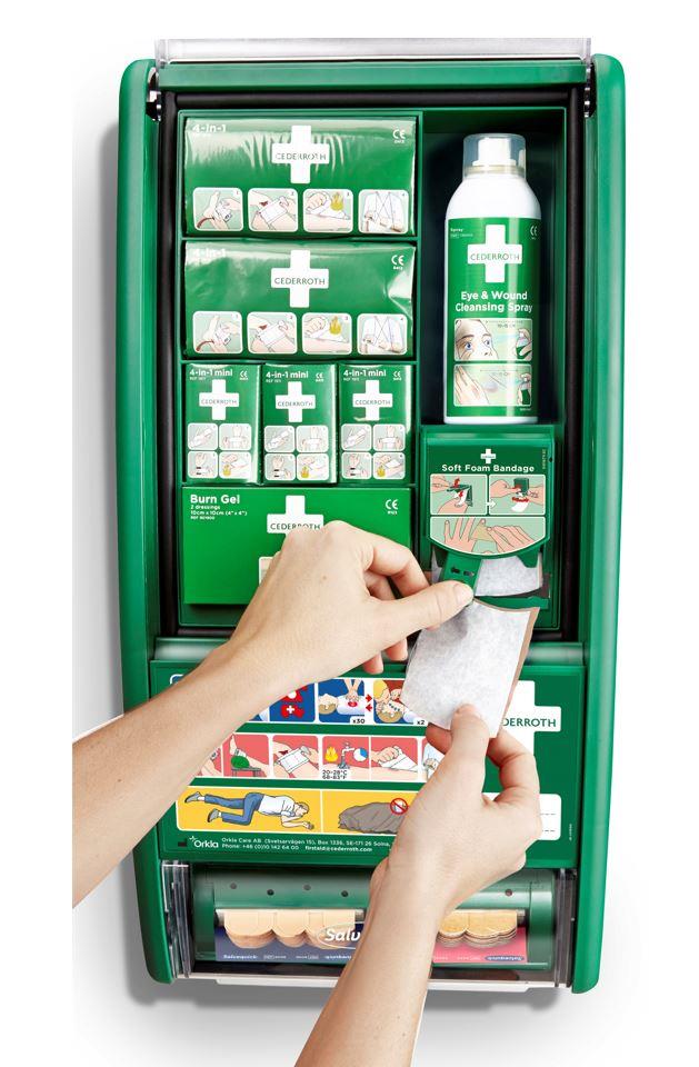 Erste-Hilfe-Station Cederroth First Aid Station