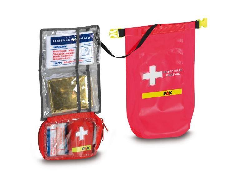 Erste-Hilfe-Tasche PAX , wasserdicht, rot