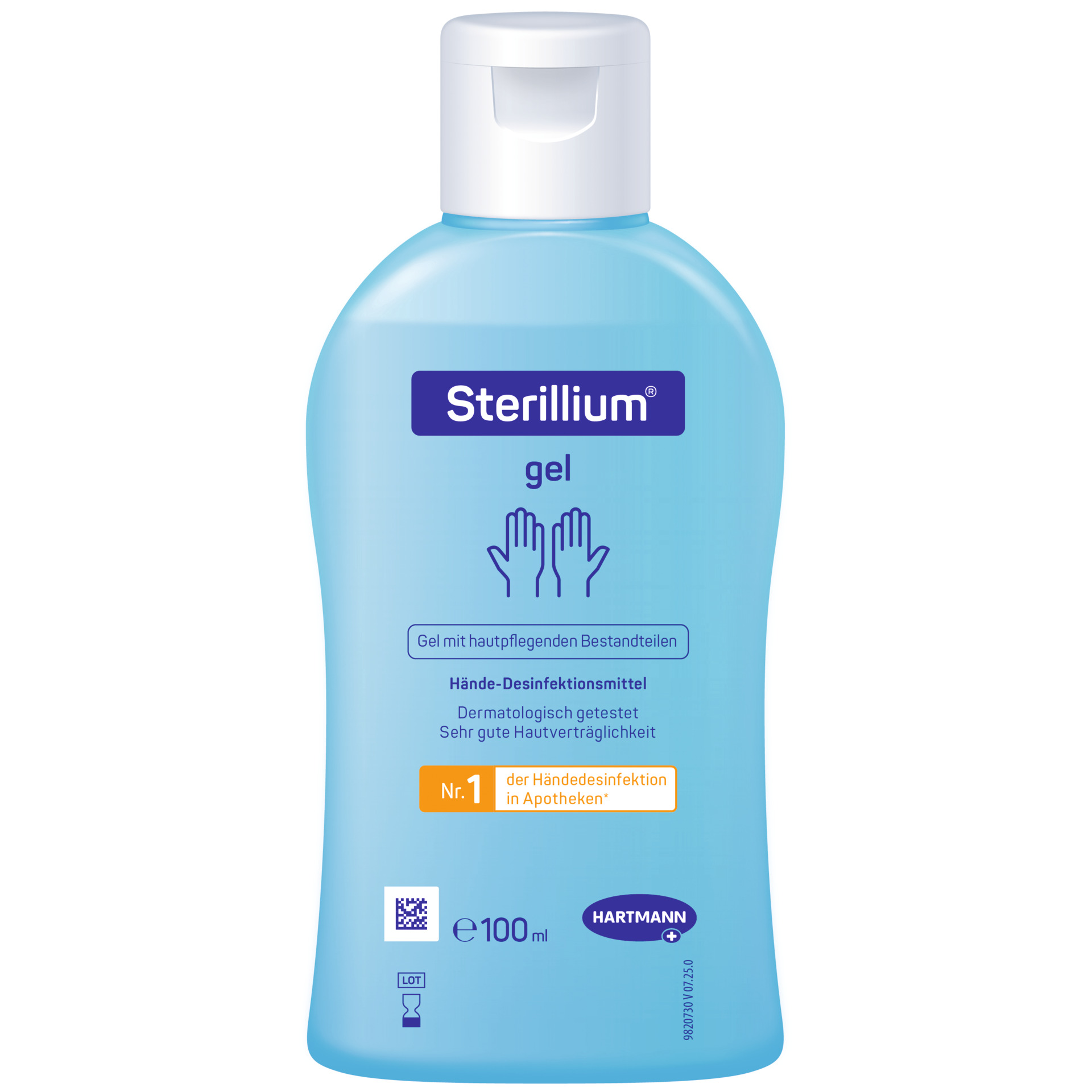 Desinfektionsmittel Hände, Sterillium® pure, 100 ml
