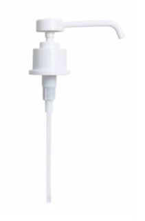 Einmalpumpe, langer Auslauf für 1.000 ml Flaschen