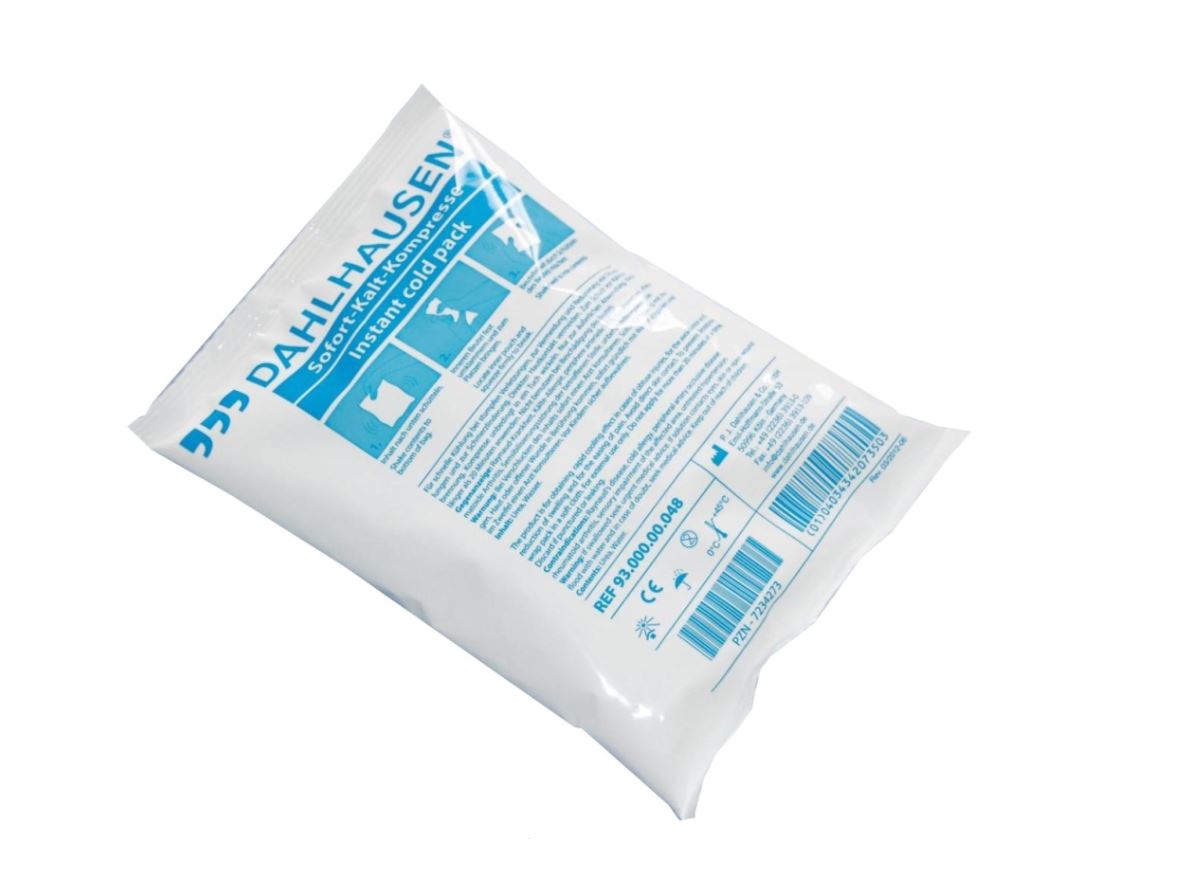 Kälte-Sofort-Kompresse Dahlhausen®, Einweg Kühlkompresse, Quick & Cold, 15 x 21 cm