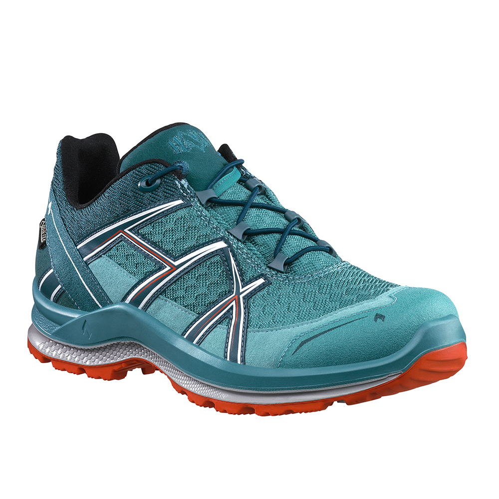 Freizeitschuhe HAIX BLACK EAGLE Adventure 2.2 GTX Ws low/teal-silver, Größe UK 6.5 / EU 40