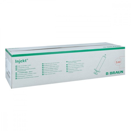 Einmalspritze Injekt® 5 ml, B.Braun, 100 Stück