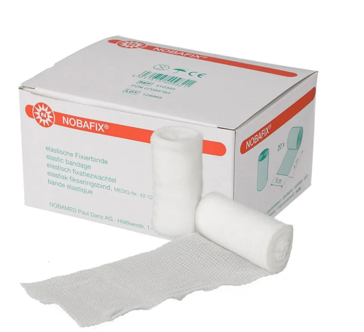 Fixierbinde NOBAMED Nobafix®, 8 cm x 4 m, 20 Stück