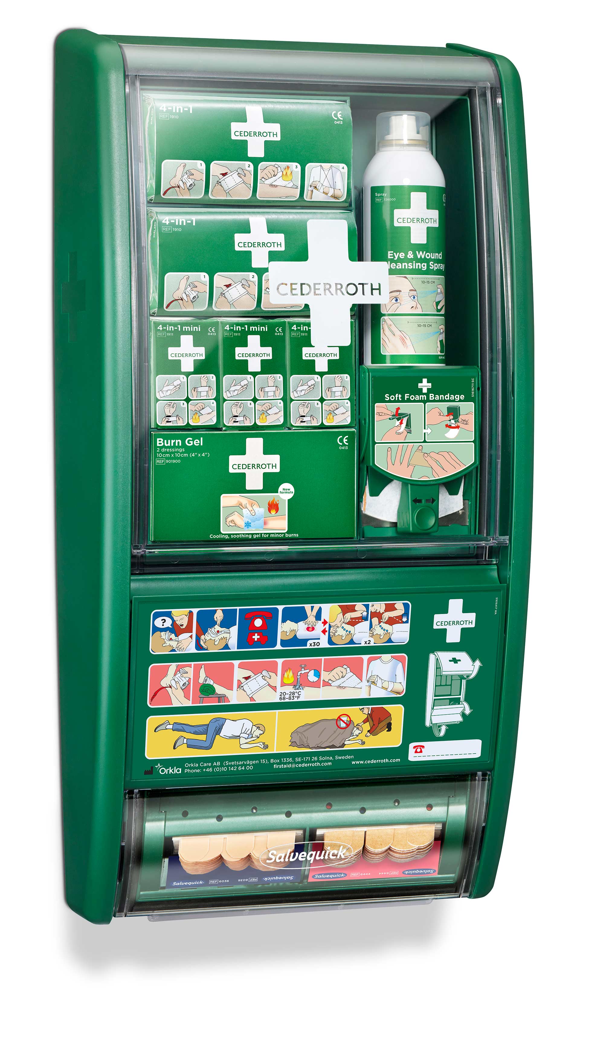 Erste-Hilfe-Station Cederroth First Aid Station
