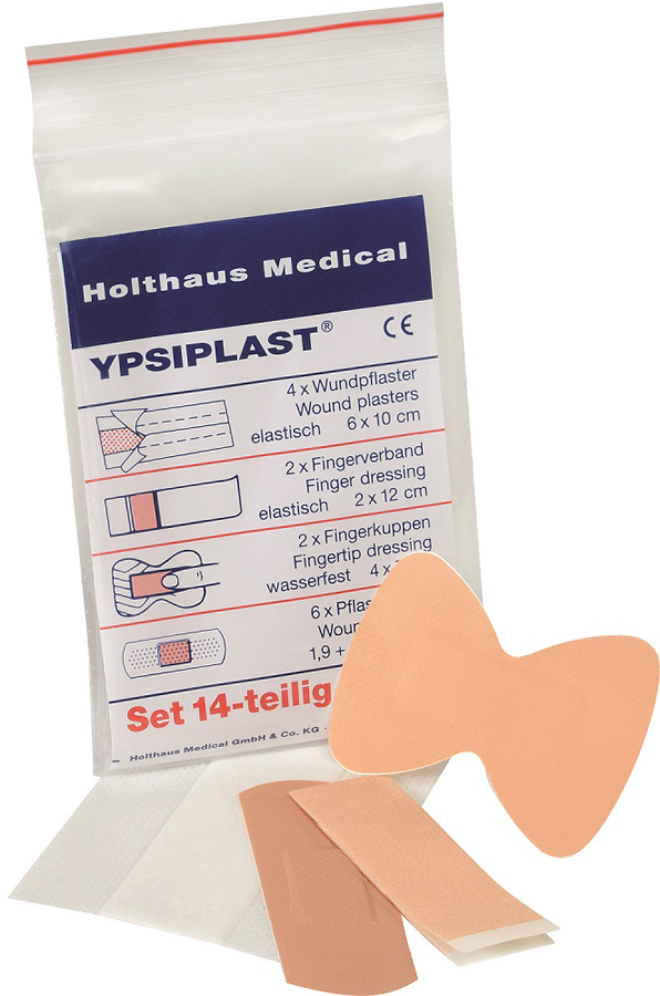 Pflasterset 14-teilig YPSIPLAST, Kartonabnahme möglich