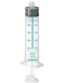 Einmalspritze Perfusor®, 50 ml mit Kanüle, B. Braun, latexfrei