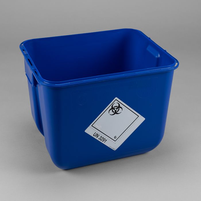 Kunststoffbehälter, WIVA, medizinische Abfälle, 30 l