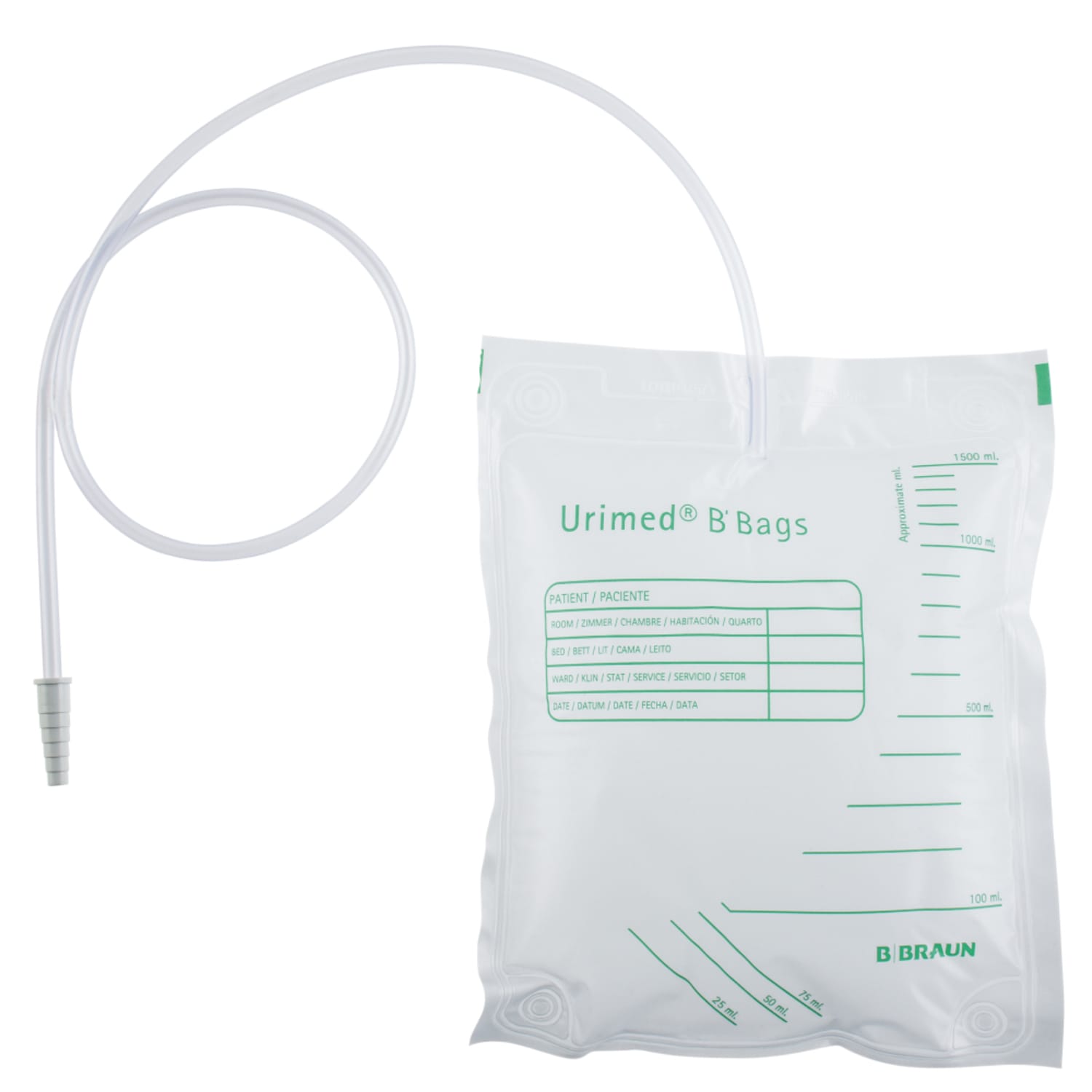 Urin- und Sekretbeutel, 1,5 Liter Inhalt