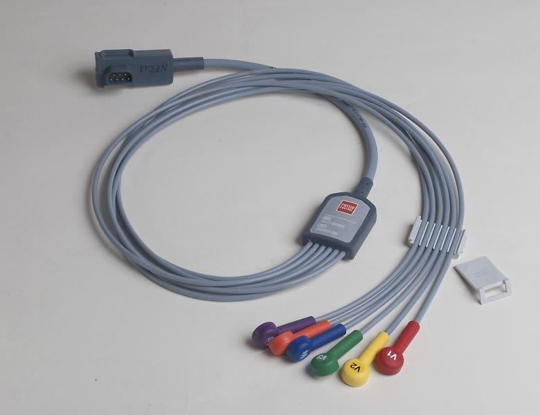 EKG-Kabel Brustwandkabel LIFEPAK® 12 und 15, gemäß AHA