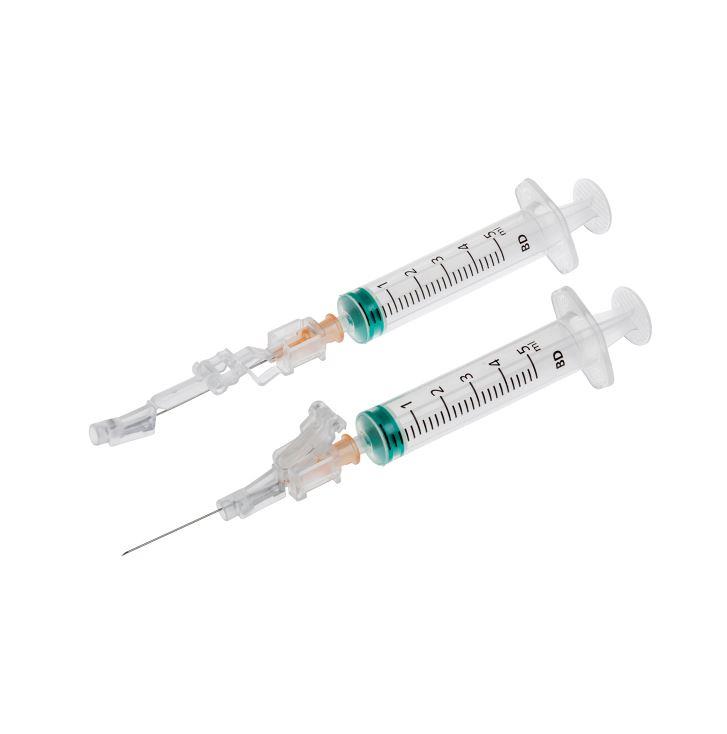 Einmalkanüle BD SafetyGlide 25 G 1" (0,5 x 25 mm), orange, 50 Stück