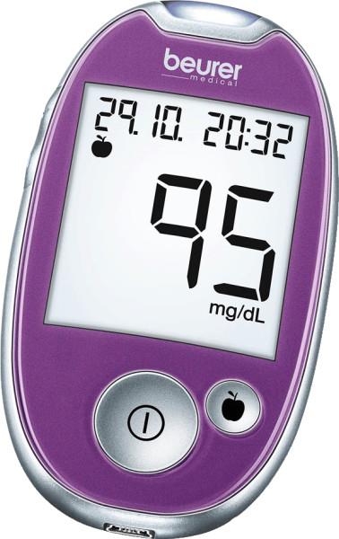 Blutzuckermessgerät Beurer GL44 mg/dl, purple