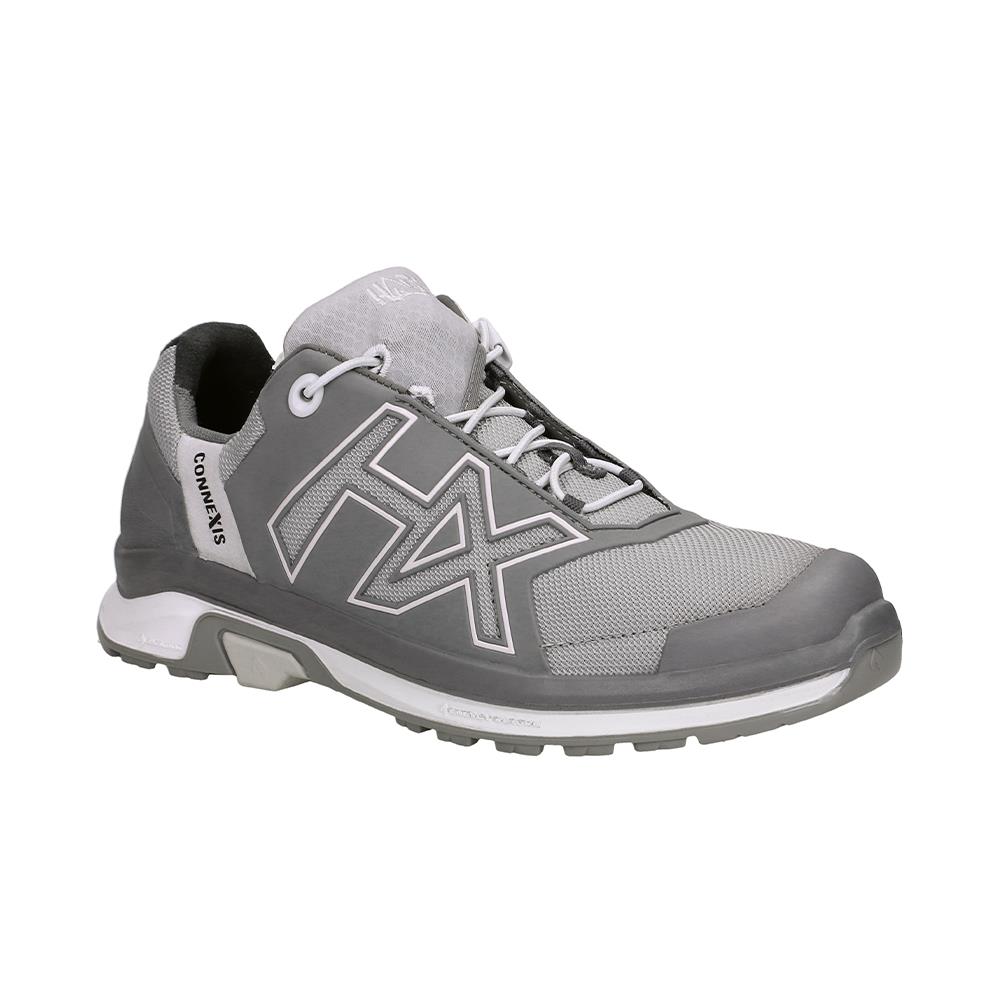 Freizeitschuhe HAIX CONNEXIS Air 2.0 low silver-snow, Größe UK 10.5 / EU 45