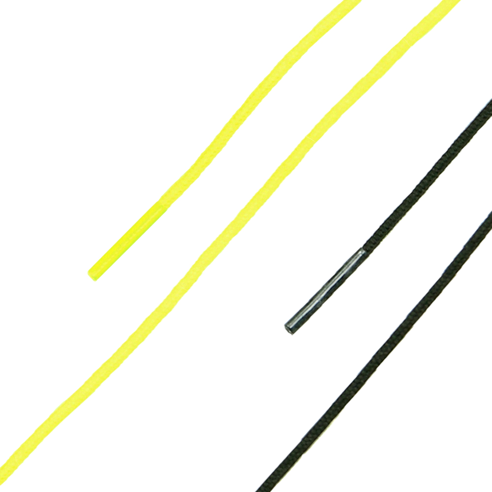 Schnürsenkel HAIX FIRE EAGLE gelb und schwarz, Größe UK 9.5 / EU 44 - UK 12.0 / EU 47