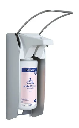 Seifen- und Desinfektionsmittelspender, langer Hebel, BODE Eurospender 1 plus, 500 ml