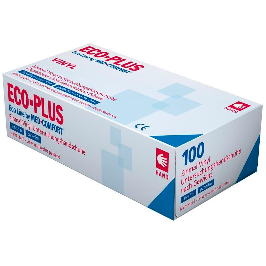 Einmalhandschuhe Blue ECO-PLUS, Nitril, puderfrei, blau, Größe S, 100 Stück