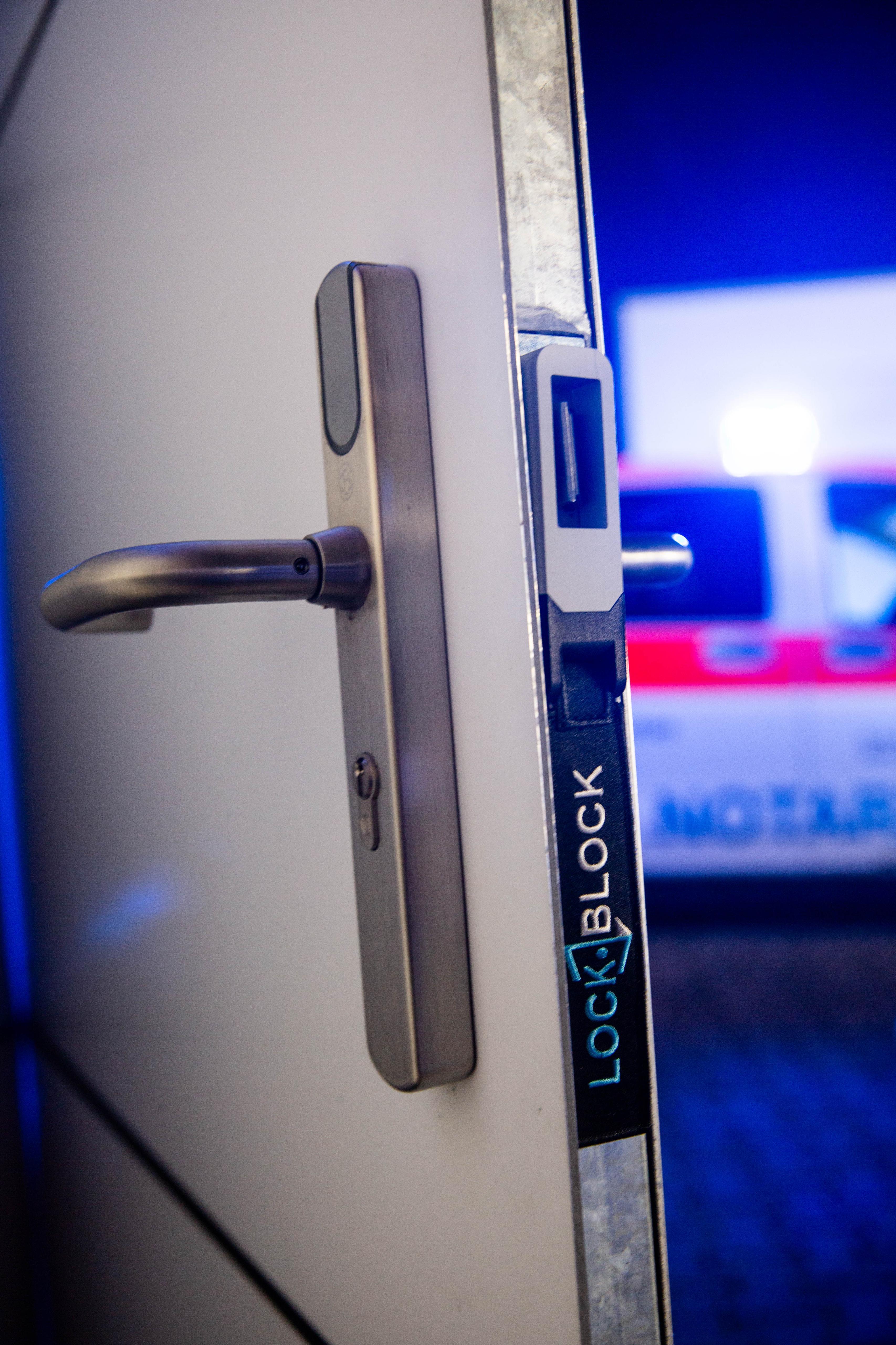 Türblocker LOCKBLOCK, Rettungsdienst
