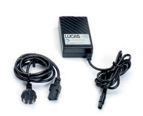 Netzteil mit EURO-Stecker und Kabel für LUCAS 2 und 3, 220 Volt