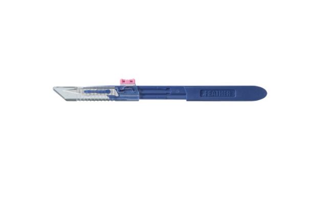 Sicherheits-Einmal-Skalpell FEATHER Safeshield Fig. 11 steril, 10 Stück