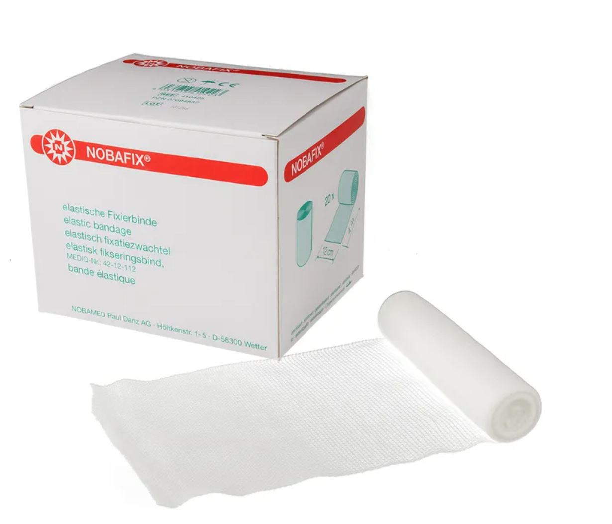 Fixierbinde NOBAMED Nobafix®, 12 cm x 4 m, 20 Stück
