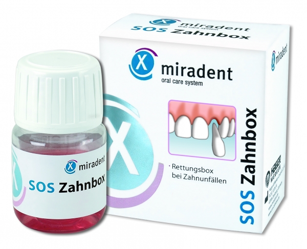 Zahnrettungsbox miradent SOS Zahnbox®