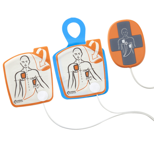 Therapieelektroden Cardiac Science, Powerheart AED G5, mit iCPR Vorrichtung, für Erwachsene