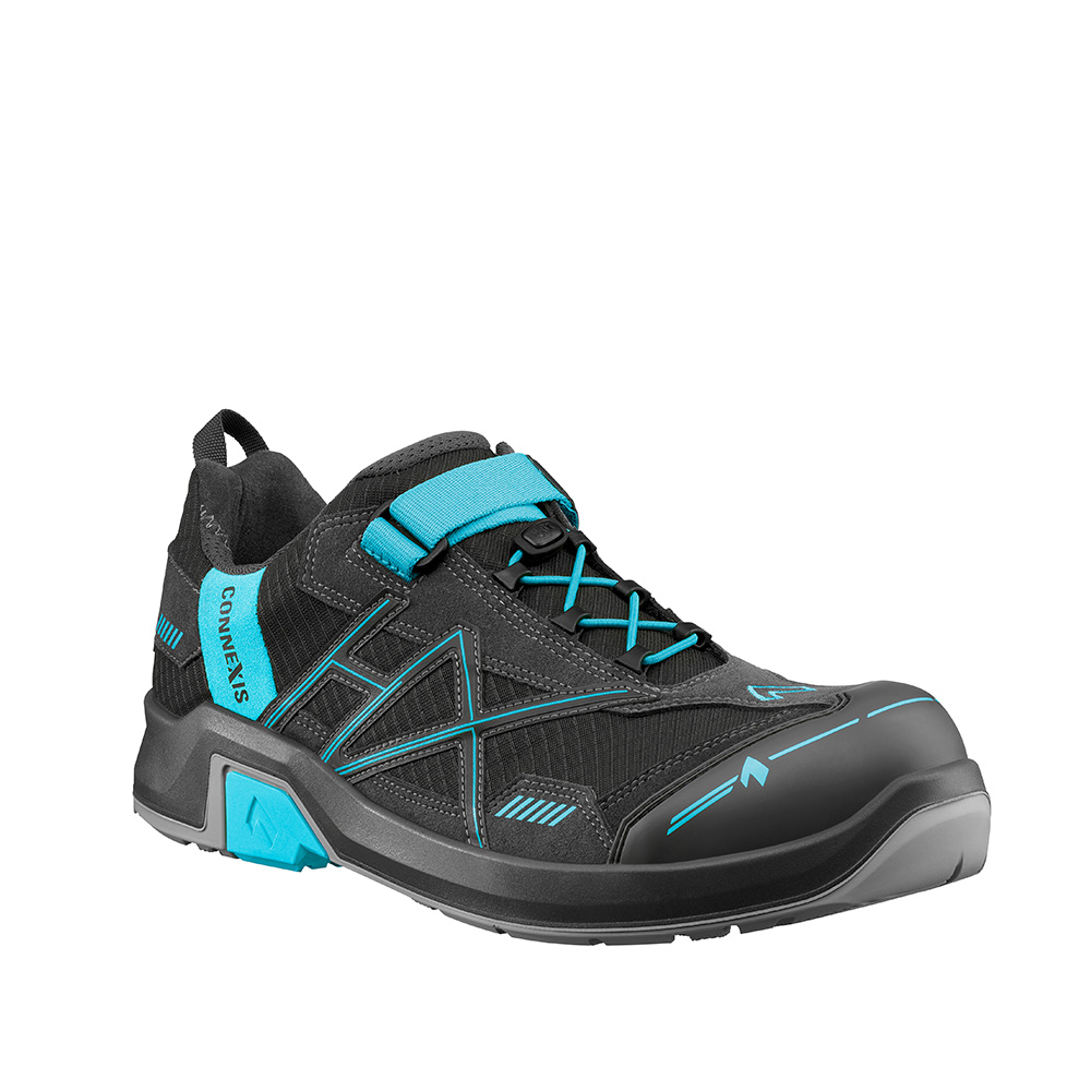 Sicherheitsschuhe HAIX CONNEXIS Safety T Ws S1 low grey-atoll, Größe UK 5.5 / EU 39