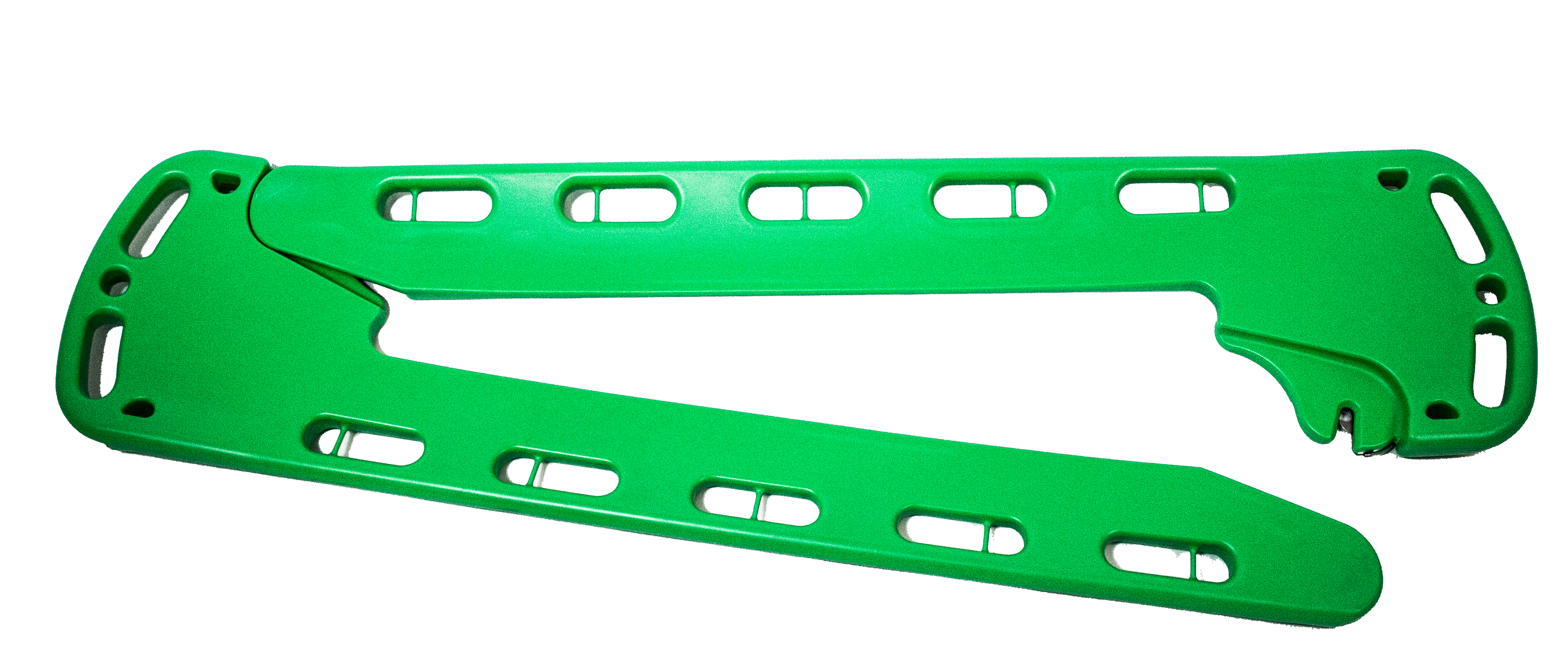 Spineboard und Schaufeltrage ultraCOMBI-STRETCHER, grün