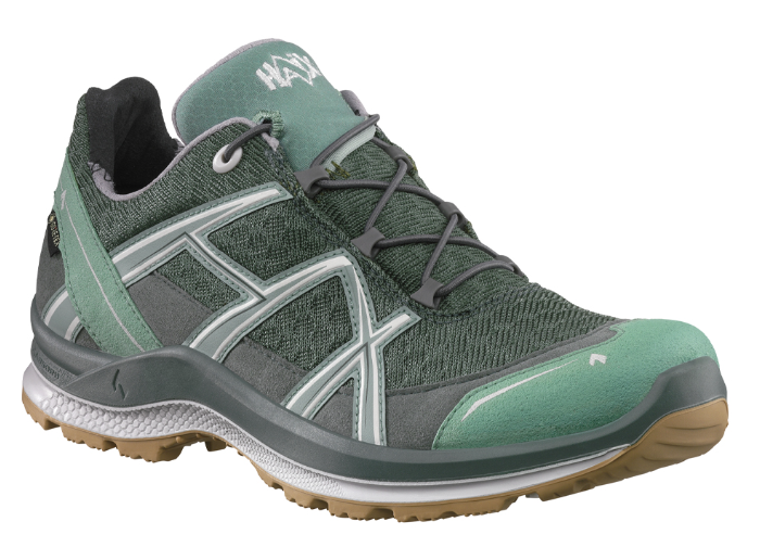 Freizeitschuhe HAIX BLACK EAGLE Adventure 2.2 GTX Ws low/olive-sage, Größe UK 5.5 / EU 39