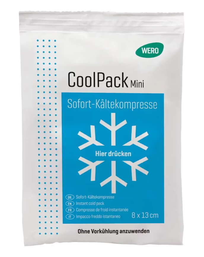 Kälte-Sofort-Kompresse Wero®, Einweg, CoolPack, 8 x 13 cm