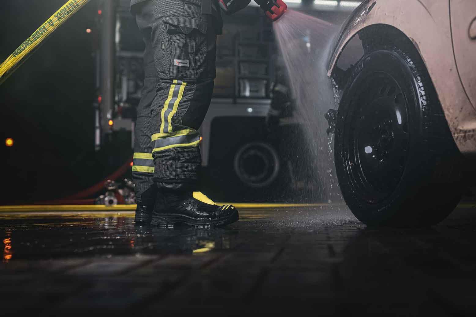 Feuerwehrstiefel HAIX FIRE EAGLE 2.0 EXG, Größe UK 12.0 / EU 47